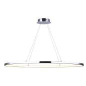 Canarm Laila Chandelier, Chrome Finish, Cable/Cord Mount, 30 W Integrated LED, 1600 lm, Dimmable