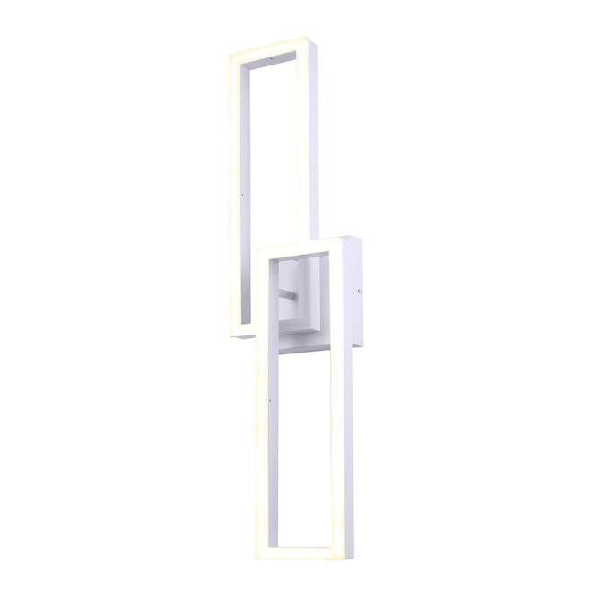 Canarm Marcel Vanity Light, White Finish, 30 W Integrated LED, 1750 lm, Dimmable