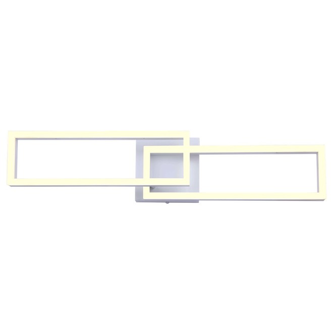 Canarm Marcel Vanity Light, White Finish, 30 W Integrated LED, 1750 lm, Dimmable