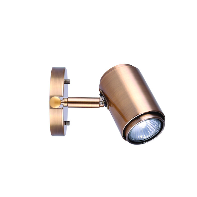 Canarm Mayda 4 Lights 29.5-in Dimmable Gold Track Light