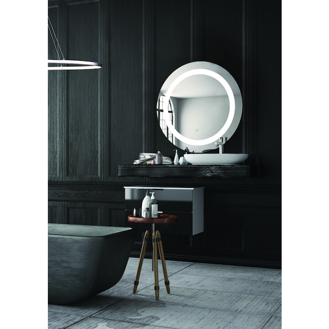 Canarm 27.5-in LED Mirror with Touch Switch and Mirror Defogger