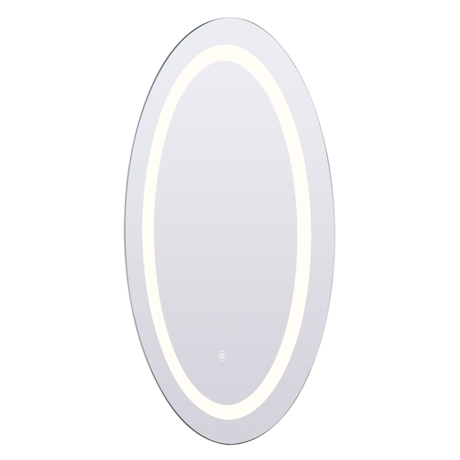 Canarm LED Oval Mirror 19.7-in dia. 20W