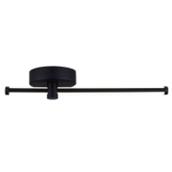 Harmonized Home Livie 17-in Modern/Contemporary Track Light - Matte Black