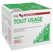 Ciment à joints CGC Sheetrock, tout usage, prémélangé, 16 L, blanc