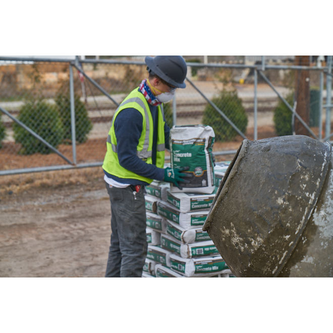 Quikrete HPC FastSet Concrete Mix, 25-kg Bag