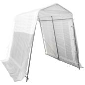 Project Source 5-ft x 8-ft Snow Shelter White Cover and Galvanized Steel Frame with Snow Skirt Included