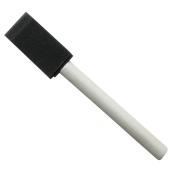 Facto Foam Paint Brush - Polyester - 50° Roof Angle - 1-in L - Wood Handle