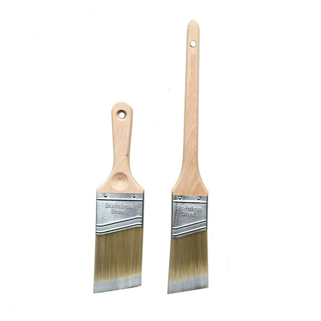 2-Pack Project Source Polyester Angular 2-in Multi-Pack Brush Set
