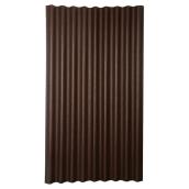 Corrugated Roofing Panel - 36" x 79" - Brown