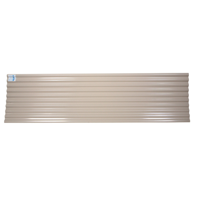Tuftex DeckDrain 26-in x 10-ft Opaque Tan Under Deck Ceiling Panel