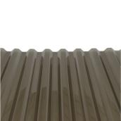 PolyCarb 26-in x 12-ft Translucent Corrugated Polycarbonate Roof Panel