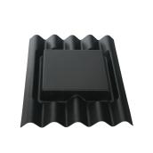 Ondura Small Pipe Flashing case - Plastic - 20-in  Black