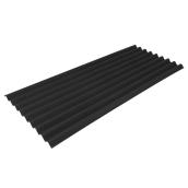 Ondura Premium9 Roof Panel - 34.5-in x 79-in - Asphalt - Black