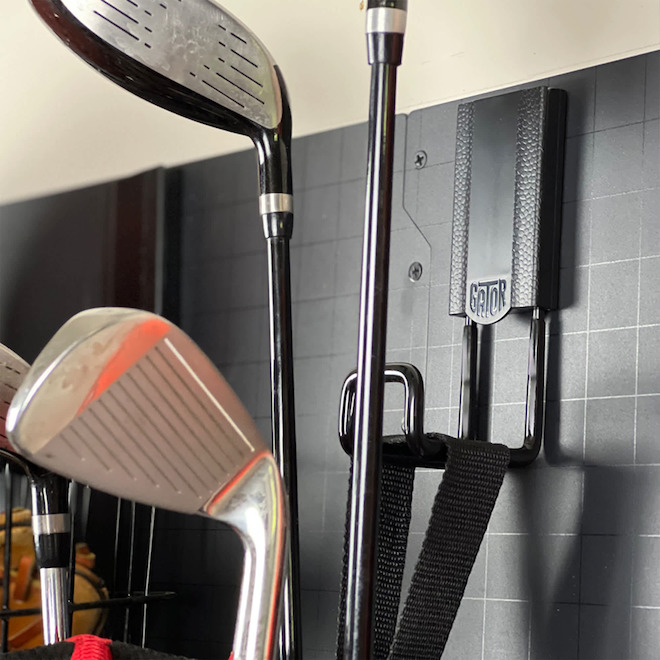 Gator Magnetics MIDI Magnetic Closed Hook 2.5-in with 25-lb Capacity - Black