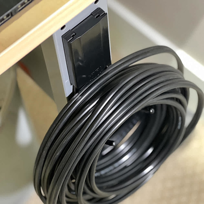 Gator Magnetics MIDI Magnetic Open Hook 2.5-in with 25-lb Capacity - Black