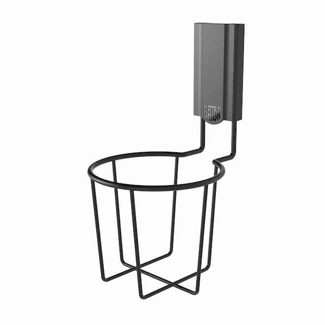 Gator Magnetics Magnetic Cup Holder 4 x 5 x 9-in with 25-lb Capacity - Black