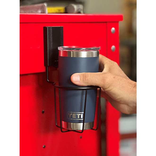 Gator Magnetics Magnetic Cup Holder 4 x 5 x 9-in with 25-lb Capacity - Black