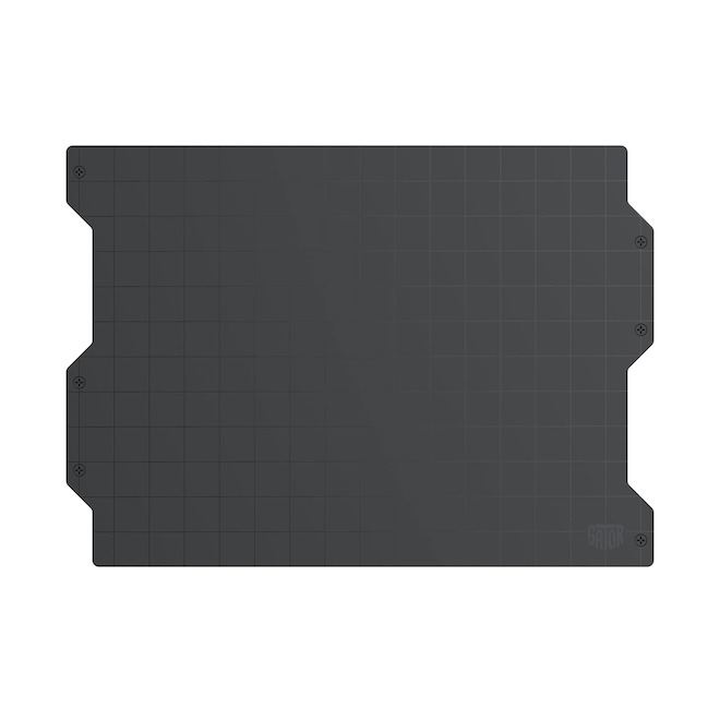 Gator Magnetics Wall Panel for Storage in Steel 16.8 x 12-in - Black