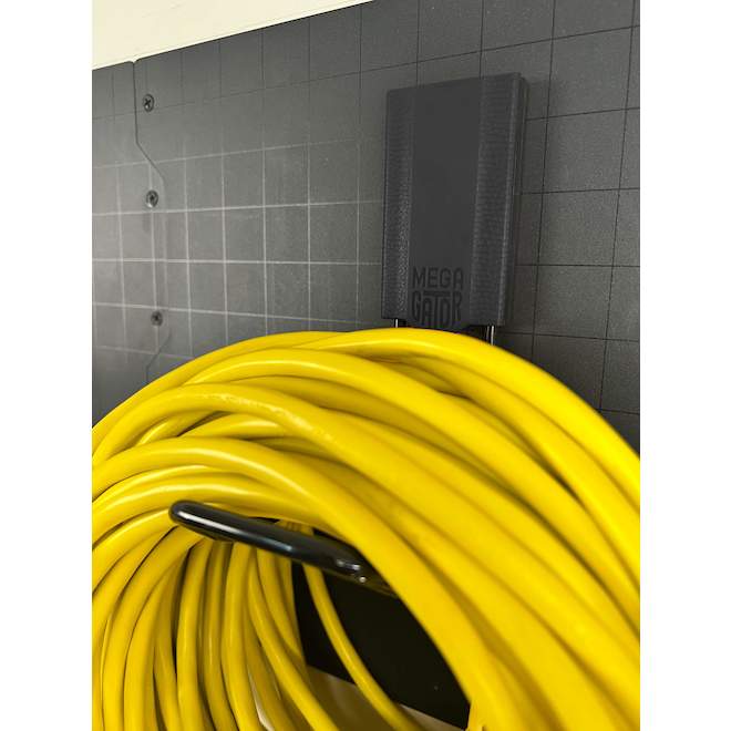 Gator Magnetics MEGA Magnetic Open Hook 3-in with 45-lb Capacity - Black