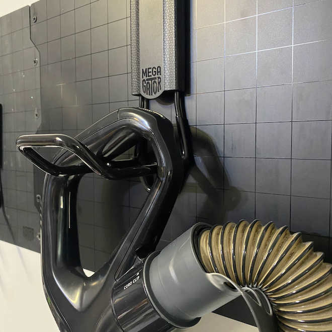 Gator Magnetics MEGA Magnetic Closed Hook 4.5-in with 45-lb Capacity - Black