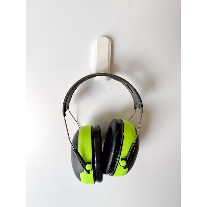 Gator Magnetics MINI Magnetic Hook 3-in with 25-lb Capacity - White