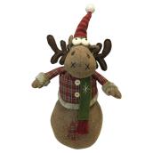 Renne en peluche, polyester, 19,7