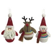 Peluche des Fêtes à suspendre, polyester, 7