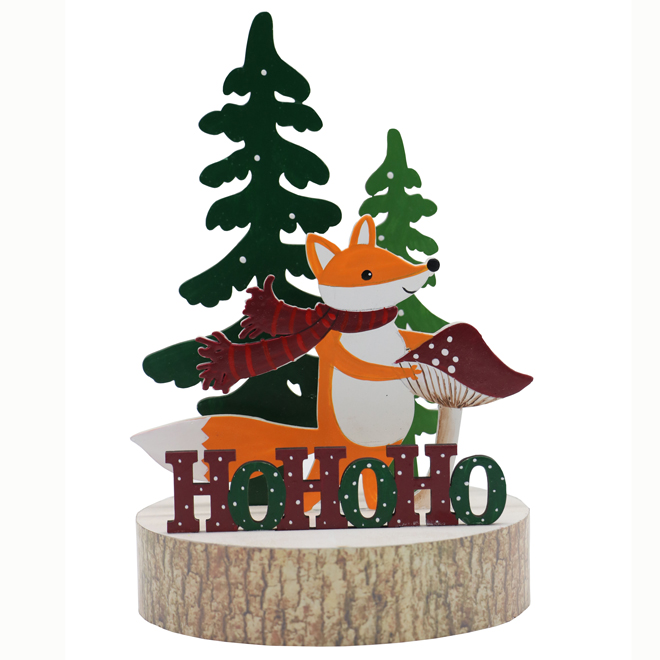 Holiday Living 9.06-in Fox Tabletop Decoration