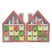 Holiday Living 9.84-in Wood Calender Tabletop Decoration