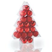 Holiday Living 34-Pack Red Plastic Ornament Set