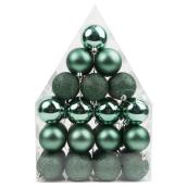 Celebrations by L&CO Set of Green Christmas Ball Ornaments - Pack of 36