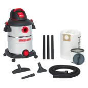 Shop-Vac Wet and Dry Vacuum - 6-HP - Stainless Steel - 12-gal.