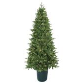 Arbre de Noël illuminé, 350 DEL, 1035 pointes, 7'