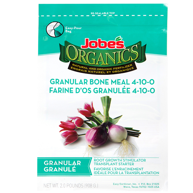 Farine d'os biologique Jobe's, 2 lb, formule granulée, 4-10-0