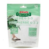 Bâtons d'engrais biologiques pour fines herbes Jobe's, éléments nutritifs de 4-3-3, 60 g