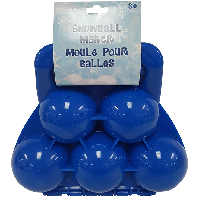 DANAWARES Moule boule de neige Danaware, plastique, bleu 32035