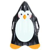 Danaplay 1-Person Inflatable Black PVC Penguin Snow Sled