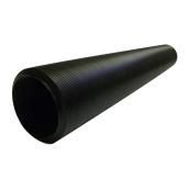 Tuyau de drainage universel extensible Mole-Pipe, 4 pouces de diamètre x 12 pieds de long, noir