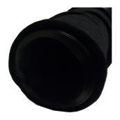 Mole-Pipe Expandable Universal Drainage-ftpe With Socks - 4-in Dia x 20-ft - Flexible - Black