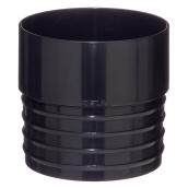 Reln Corrugated Adapter - Moulded Plastic - Black - 1 14-in H x 5 15/16-in W x 5 15/16-in D