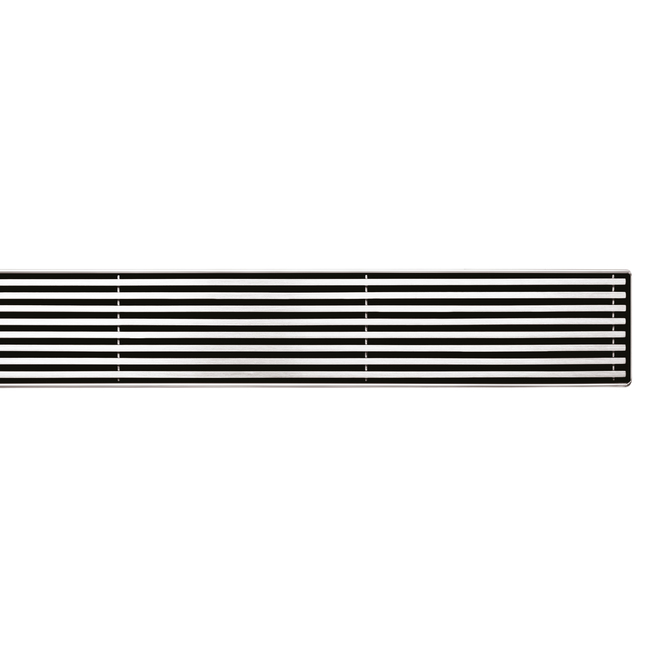 Reln Stainless Steel Linear Shower Drain - 28-in
