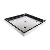 Reln 8-in x 8-in Stainless Steel Shower Tile Drain