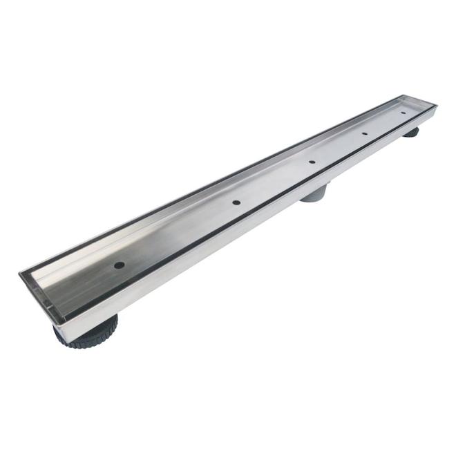 Reln 32-in Stainless Steel Shower Tile Drain