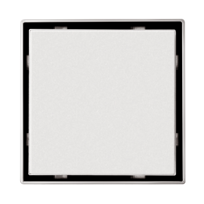 Reln 6-in x 6-in Stainless Steel Shower Tile Drain