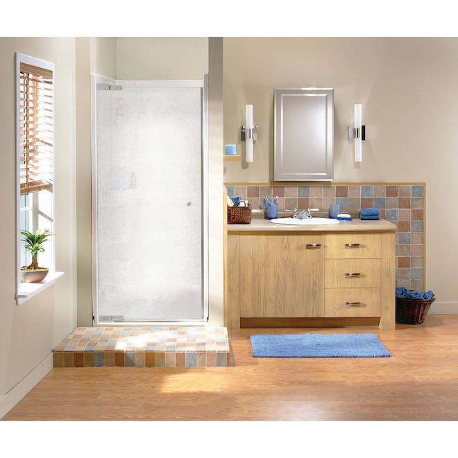 Maax Frameless Glass Shower Door - Pivot - Single Panel - 69-in H