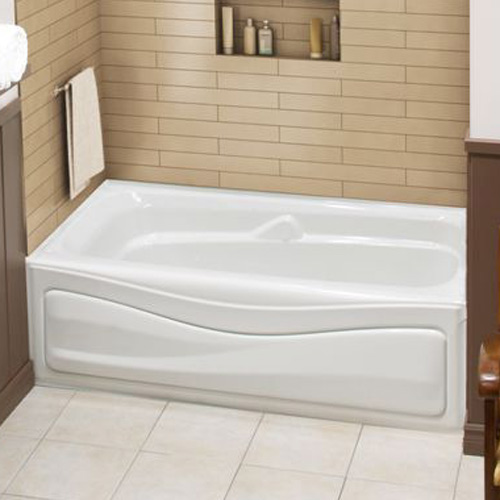 Maax Corinthia II Acrylic Bathtub with Right-Hand Drain - 30-in x 60-in - White
