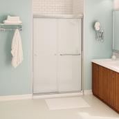 Maax Aura Sliding Shower Door - Frosted Glass - 47-in x 71-in