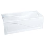 Maax Cocoon Bathtub with Left-Hand Drain - 30-in x 60-in - Acrylic - White