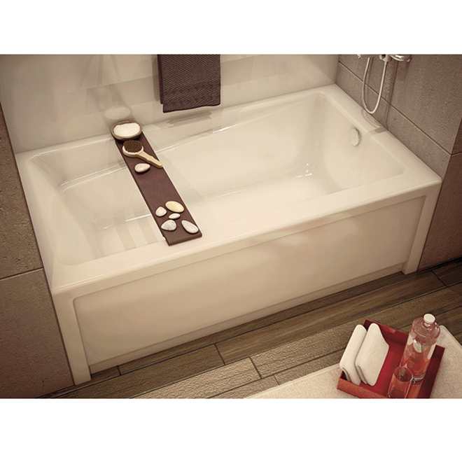 Bain New Town de Maax en acrylique blanc 60 po x 32 po