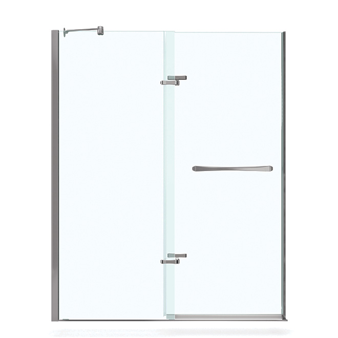 Maax Reveal Pivot Shower Door - Tempered Glass - 47-in x 71.5-in